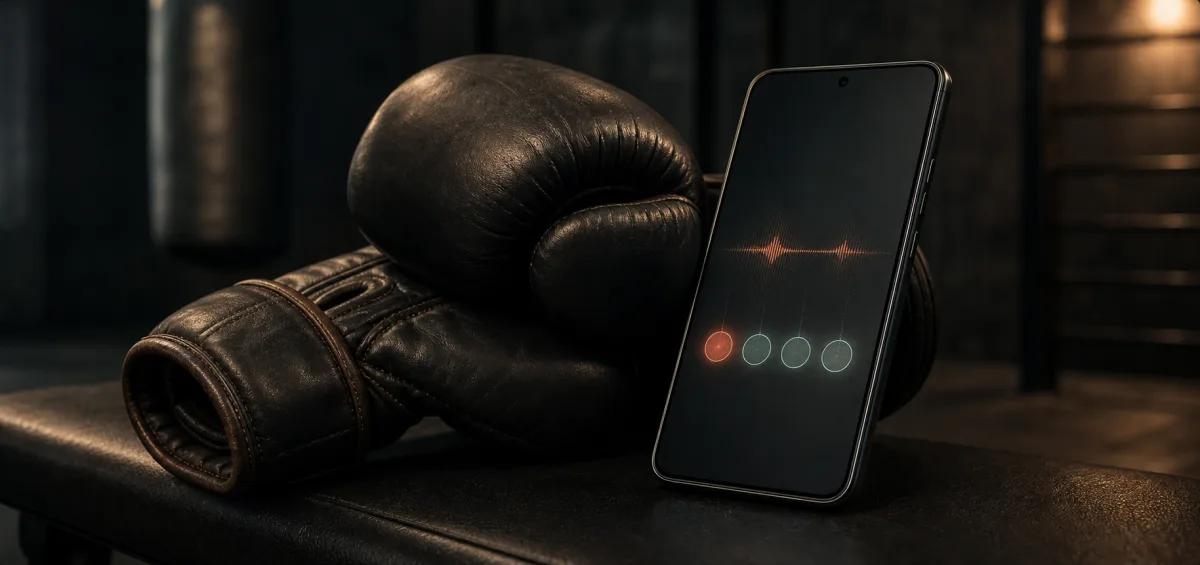 Muay Thai Combo Trainer project visual